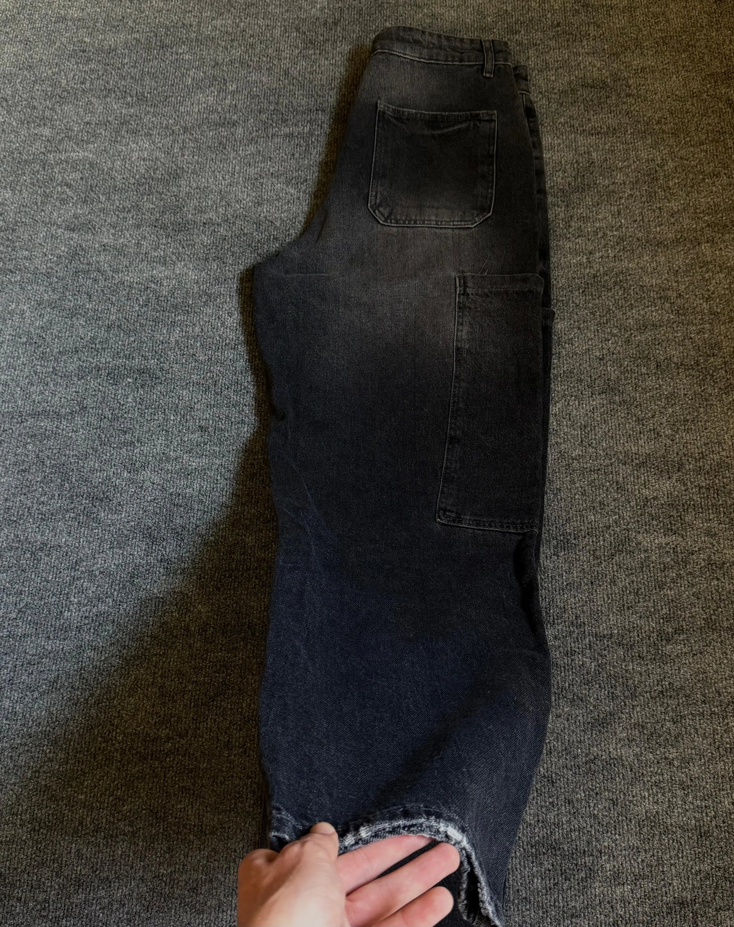 Jeans baggy noir