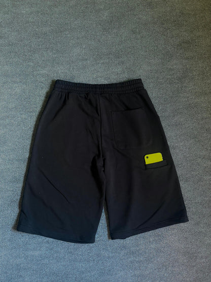 Short noir casual (style sport urbain)