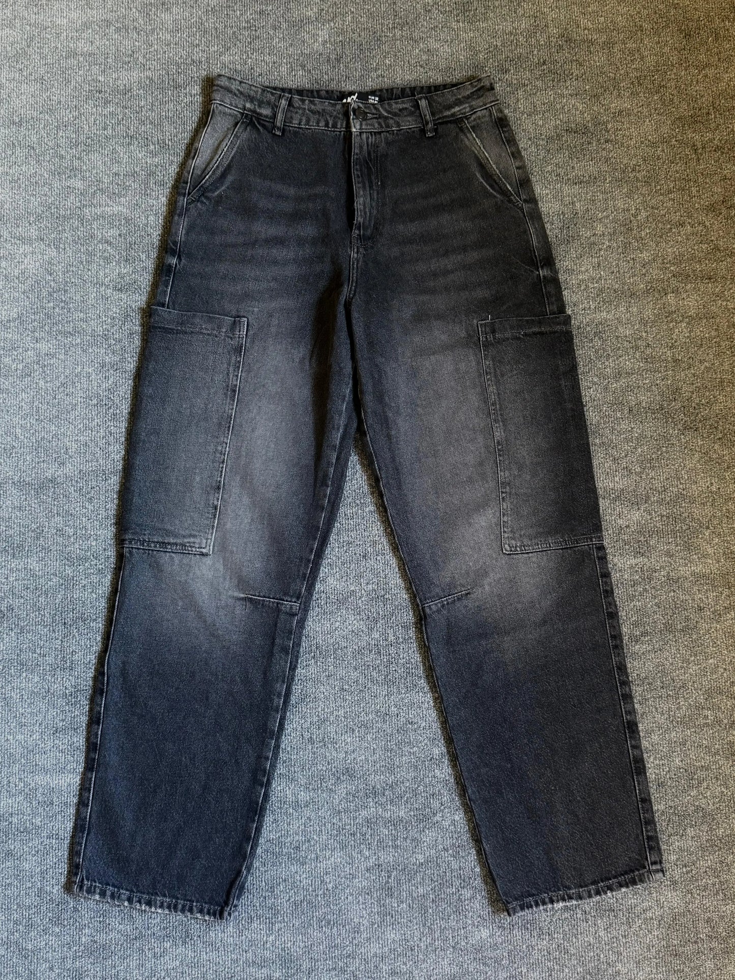 Jeans baggy noir